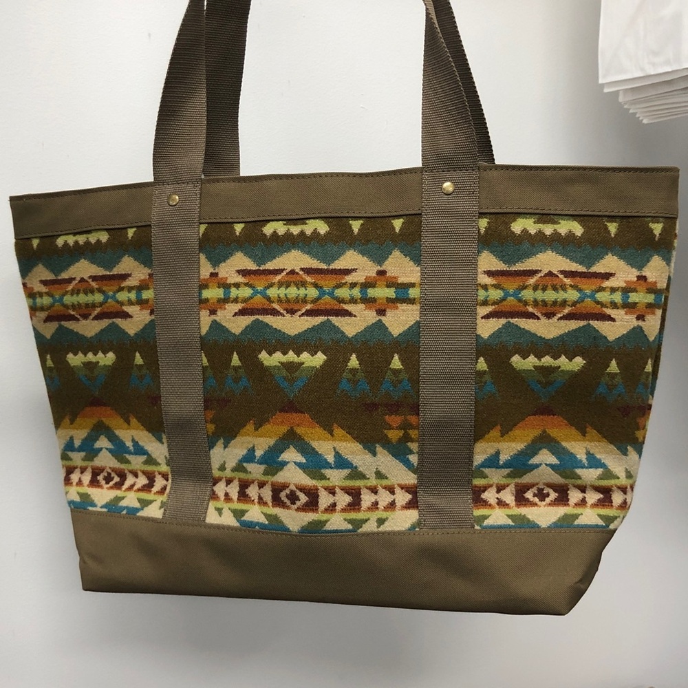 Pendleton Solstice Canyon Native Print Leather an… - image 5